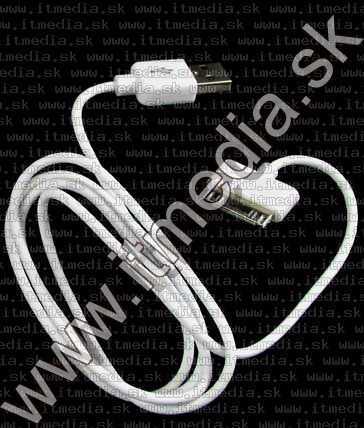 Image of Cellphone cable iphone 3G 4G *white* *Bulk* (IT6793)